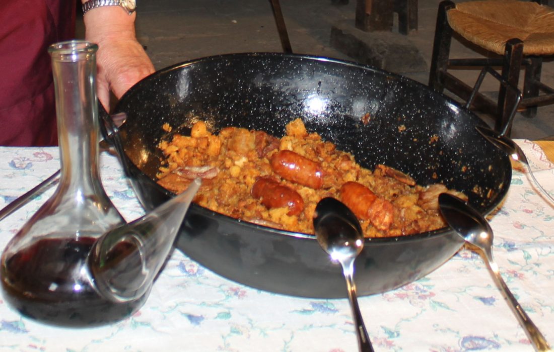 Tursoria migas pastoriles en Abejar