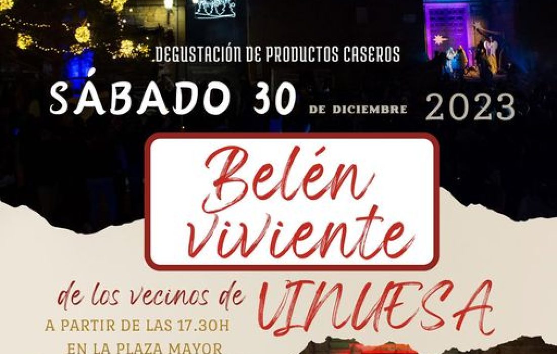 Belen viviente en Vinuesa. Tursoria