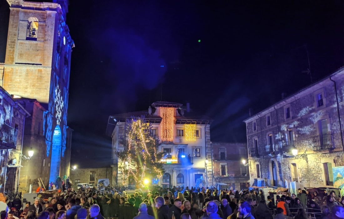 Belen viviente en Vinuesa. Tursoria