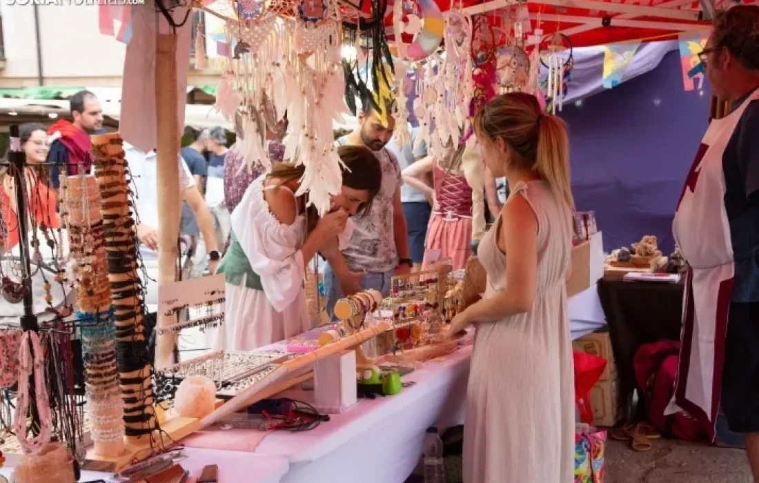 Tursoria el mercado medieval de Berlanga de Duero