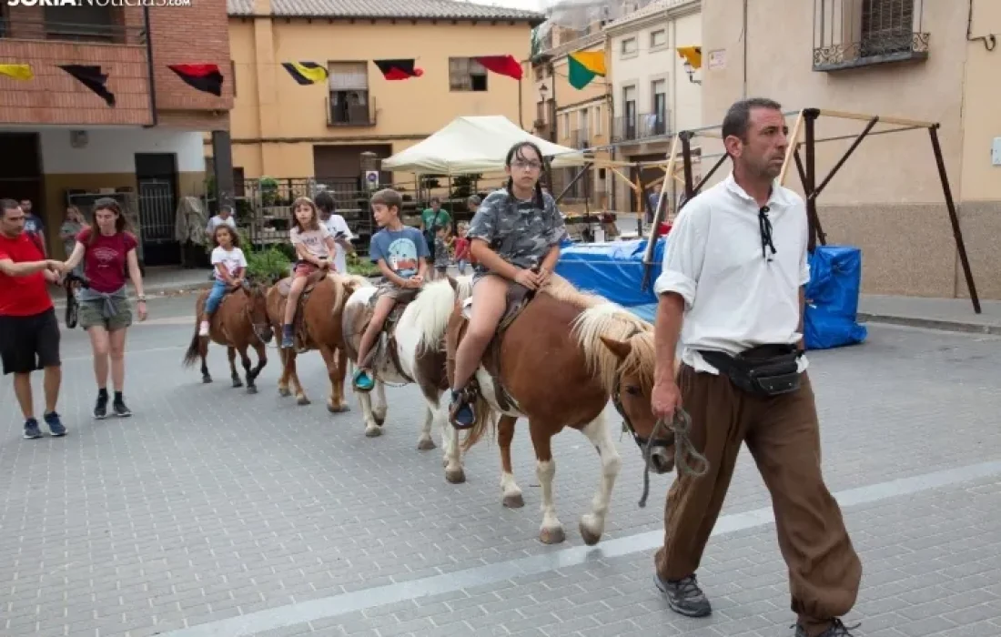 Tursoria el mercado medieval de Berlanga de Duero