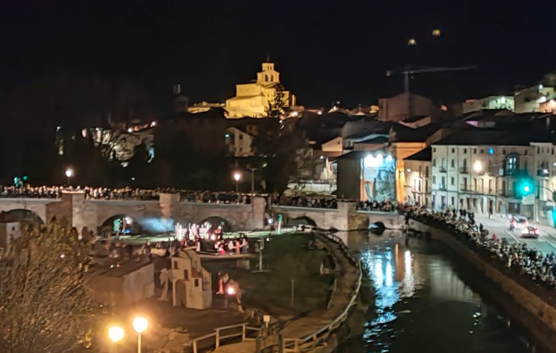 Belen viviente en San Esteban de Gormaz. Tursoria