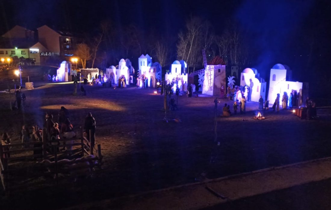 Belen viviente en San Esteban de Gormaz. Tursoria