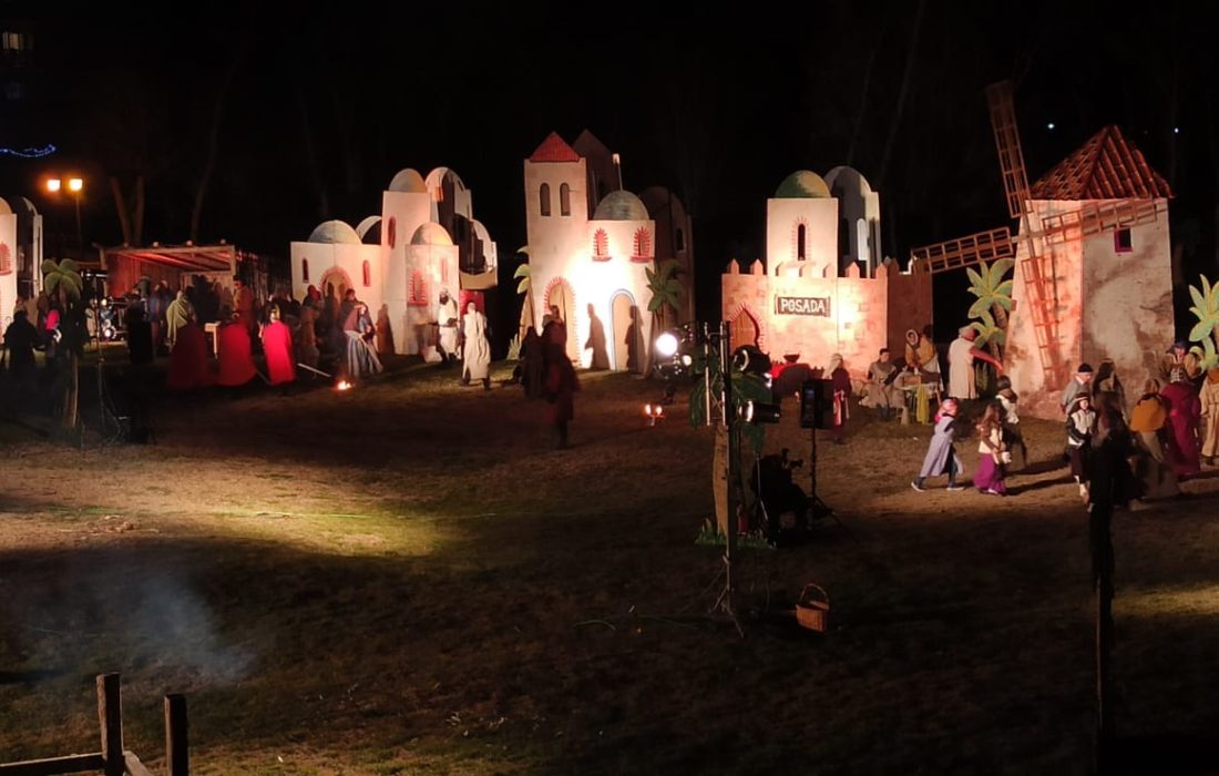 Belen viviente en San Esteban de Gormaz. Tursoria