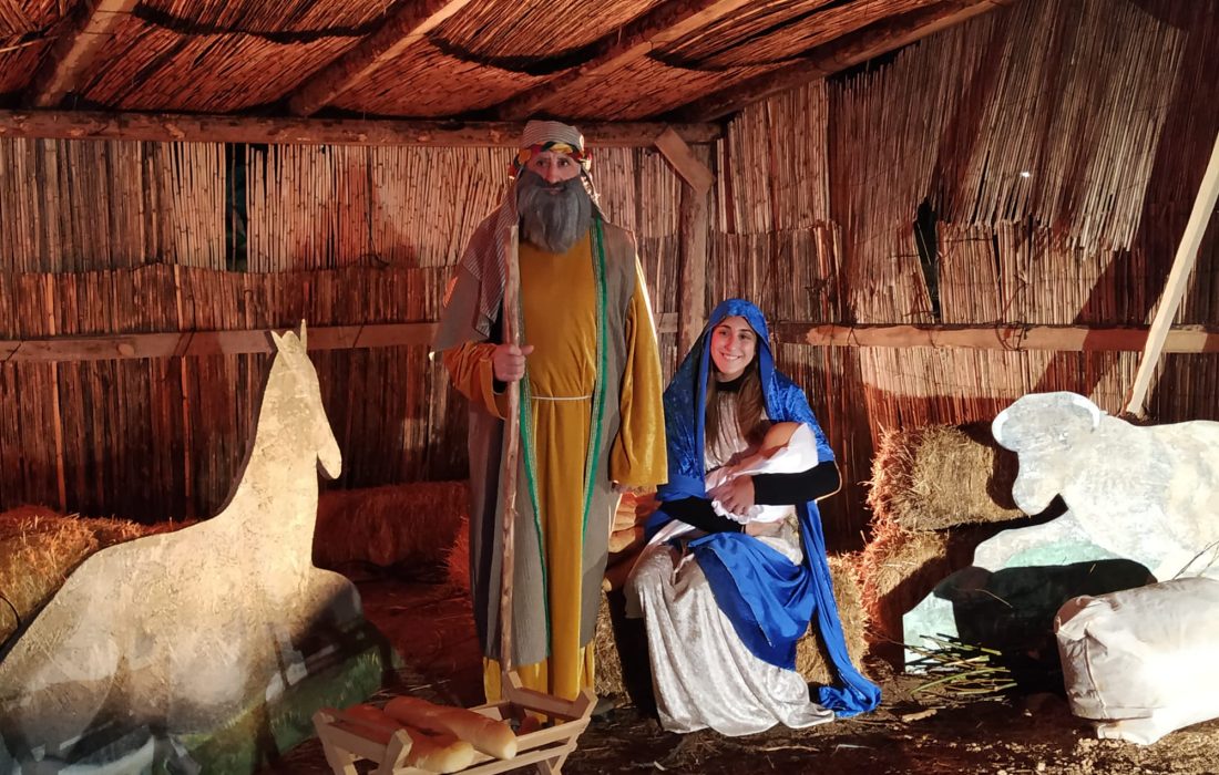 Belen viviente en San Esteban de Gormaz. Tursoria